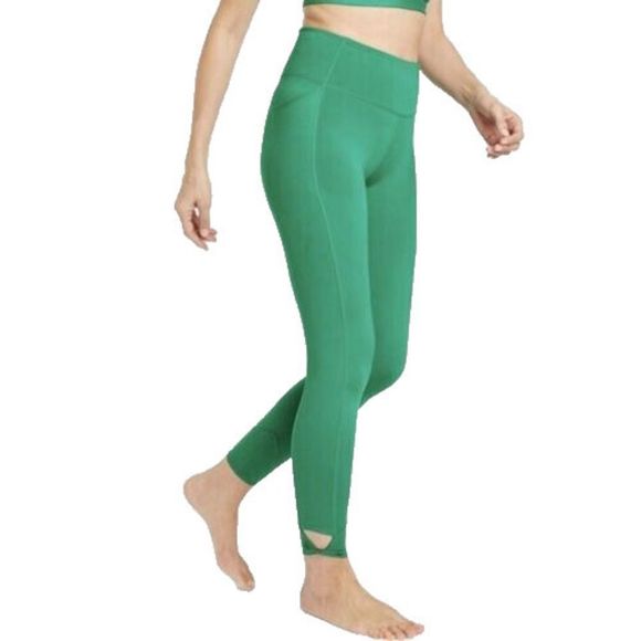 Women's Simplicity Twist High-Rise Leggings All in Motion Vibrant Green XS - Picture 3 of 5